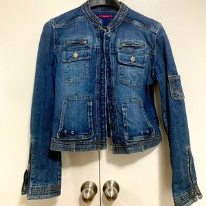 BCBG Maxazria Jean Jacket Medium size